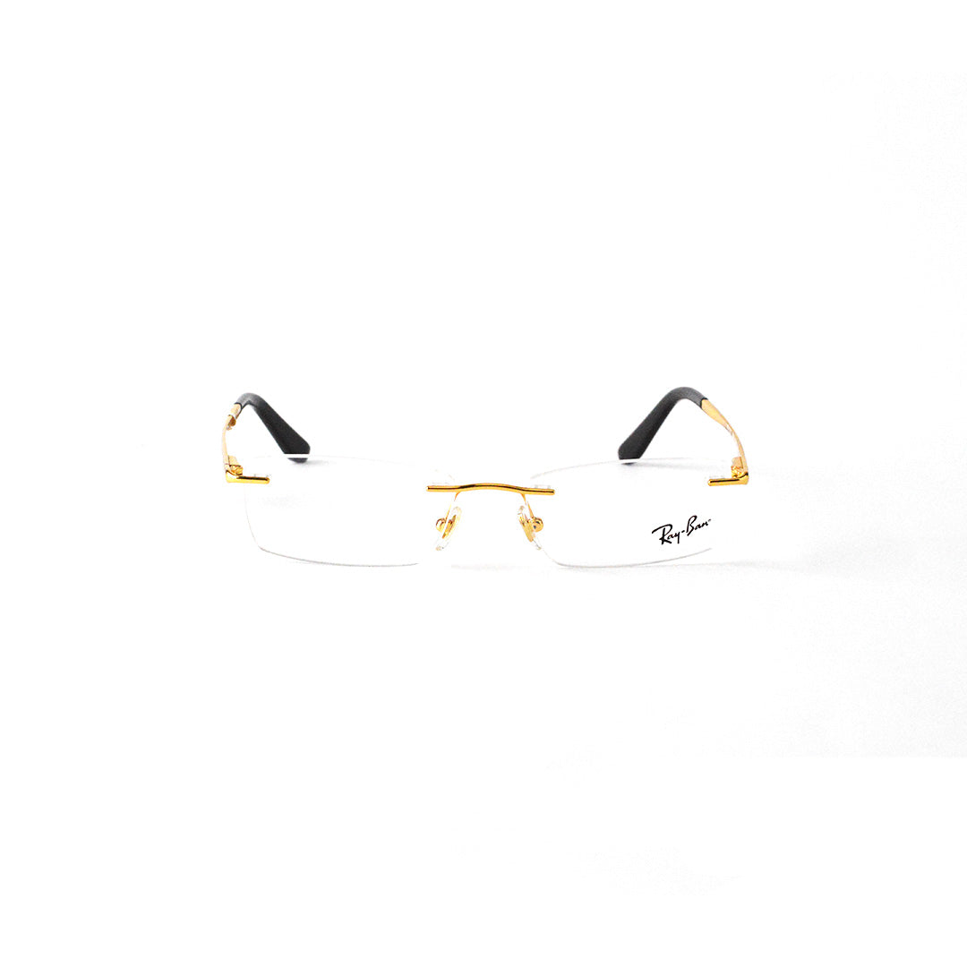 RAYBAN SQUARE GOLD LINE