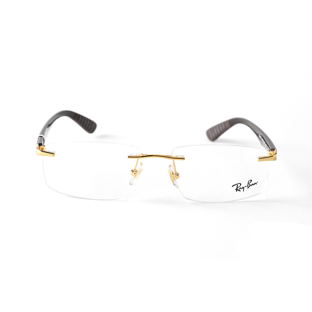 RAYBAN RECTANGLE GOLD LINE